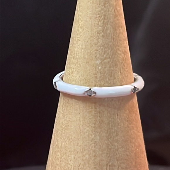 Pandora Me Stones and Enamel Ring Sz 6 - Picture 9 of 11